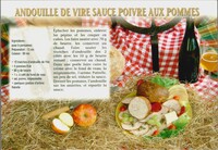Andouille de Vire sauce Poivre aux Pommes