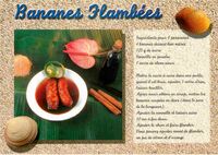 Bananes Flambées.