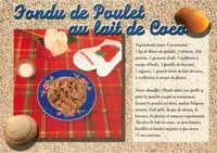 Fondu de Poulet au Lait de Coco