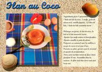 Flan au Coco