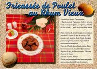 Fricassée de Poulet au Rhum Vieux