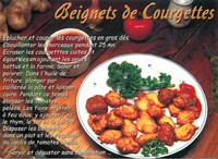 Beignets de Courgettes