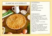 Flamiche aux Poireaux