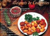 Beignets de Courgettes
