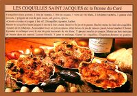 Les Coquilles Saint-Jacques de la Bonne du Curé