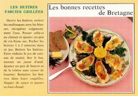 Les Huitres Farcie grillées