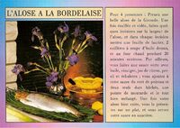 L'Alose à la Bordelaise