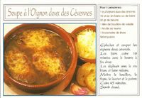 Soupe à L'Oignon doux des Cévennes
