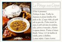 Le Potage aux Cèpes