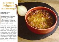 La Soupe à L'oignon et au Fromage