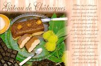Gâteau de Châtaignes