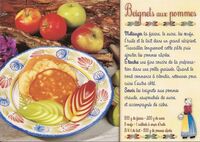 Beignets aux Pommes.