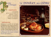 Poulet  au Cidre.