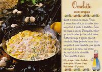 Omelette aux Coques
