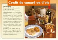 Confit de Canard ou D'Oie