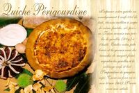 Quiche Périgourdine