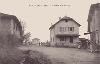 Béréziat - Entrée du Bourg
