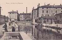 Le quai de la Reyssouze