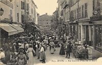 Rue Gambetta et Marché au Beurre