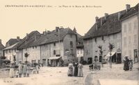 La Place et le Buste de Brillat-Savarin