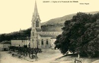 L'Église et la Promenade des Tilleuls