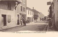 l'Écluse et le mont vuache (1100m)