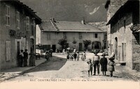 Contrevoz - Entrée du Village