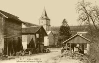 Le Lavoir et la Place de l'Église