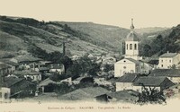 vue Générale. La Roche . Église