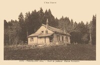 Thézillieu - Forêt de Jailloud . Maison Forestière