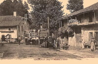Volognat  - Nurieux - Machine  à battre