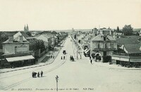 Perspective de l'Avenue de la Gare