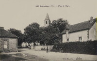 Gennetines - Place de l'Église