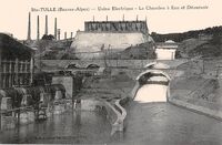 Usine Electrique - La Chambre à Eau et Déversoir