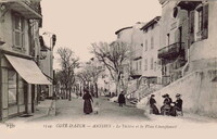 Le Théâtre et la Place Championnet