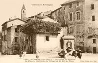 Environs de Menton -La Place