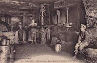 Intérieur d'un Moulin d'Olive