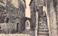 Porte Romaine et Rue du Gbetto