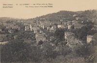 Les Villas pris du Pézol
