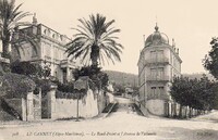 Le Rond-Point et l'Avenue de Vallauris