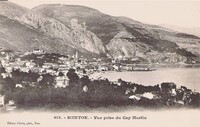Vue prise du Cap-Martin
