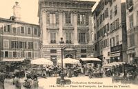 Place St-François - La Bourse du Travail