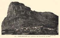 Saint-Jeannet - Le Village et le Baou
