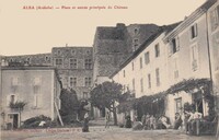 Place et entrée principale du Château