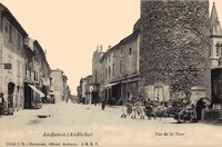 Andance - Vue de la Tour