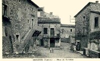 Chauzon - Place de Laroman