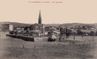 Colombier-le-Vieux - vue Générale