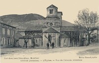 l'Eglise -Vue de l'Abside Abbatiale