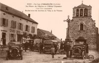 La Place de L'Eglise et L'Hôtel Teyssier