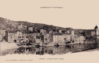 Lanas - l'Eglise et le Village